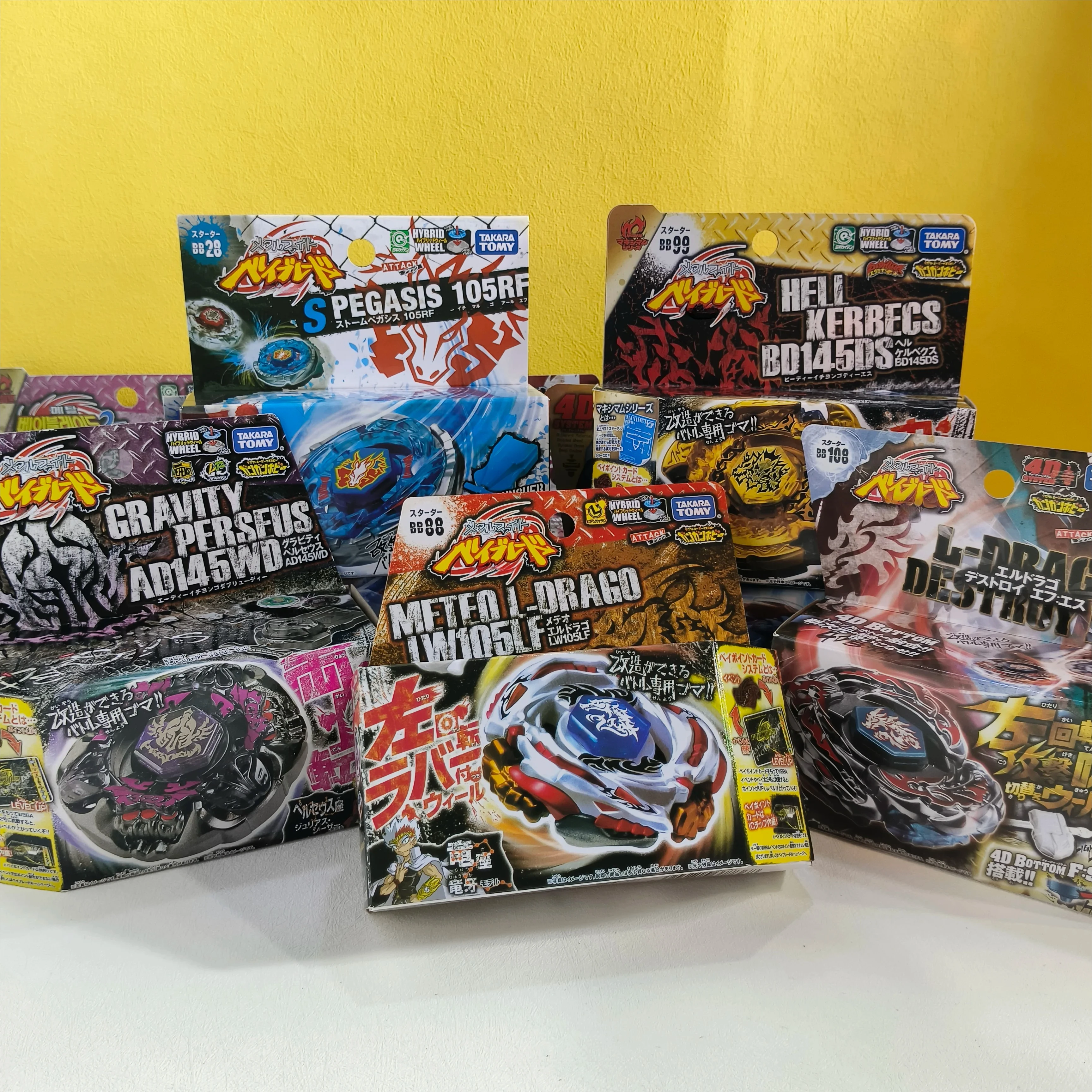 2 PCS Takara Tomy BB80 BB88 BB104 Starter Basalt Horogium / Twisted Tempo 145WD Masters/BB108 BB104 Dragon Seat
2 PCS Takara Tomy BB80 BB88 BB104 Starter Basalt Horogium / Twisted Tempo 145WD Masters/BB108 BB104 Dragon Seat