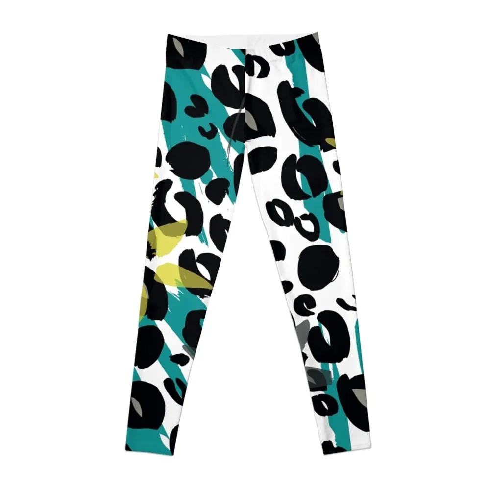 Bold Modern Animal Print Turquoise Leggings gym wear workout shorts Sweatpants Women's pants Womens Leggings
Bold Modern Animal Print Turquoise Leggings gym wear workout shorts Sweatpants Women's pants Womens Leggings