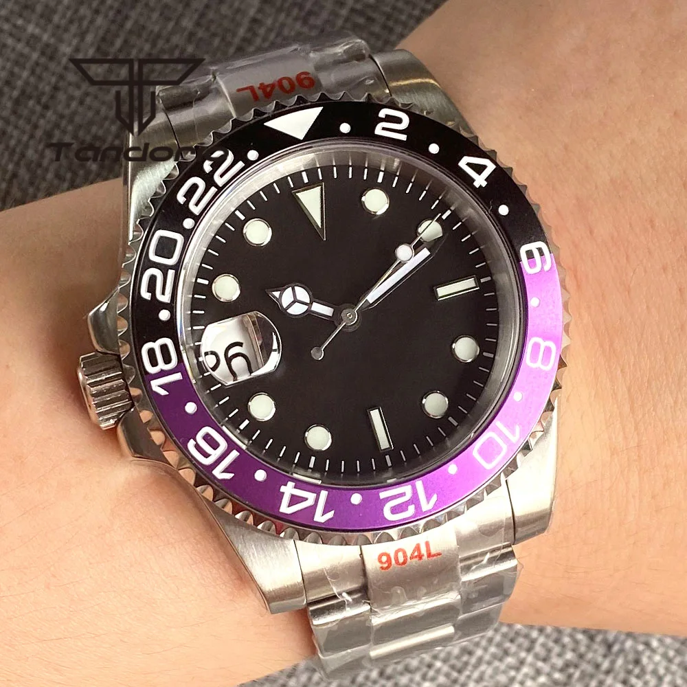 NH35A Left-Handed 9 O'clock Crown 40mm Automatic Men's Watch Bracelet Black Dial Cyclops Sapphire Glass Rotating Bezel
NH35A Left-Handed 9 O'clock Crown 40mm Automatic Men's Watch Bracelet Black Dial Cyclops Sapphire Glass Rotating Bezel