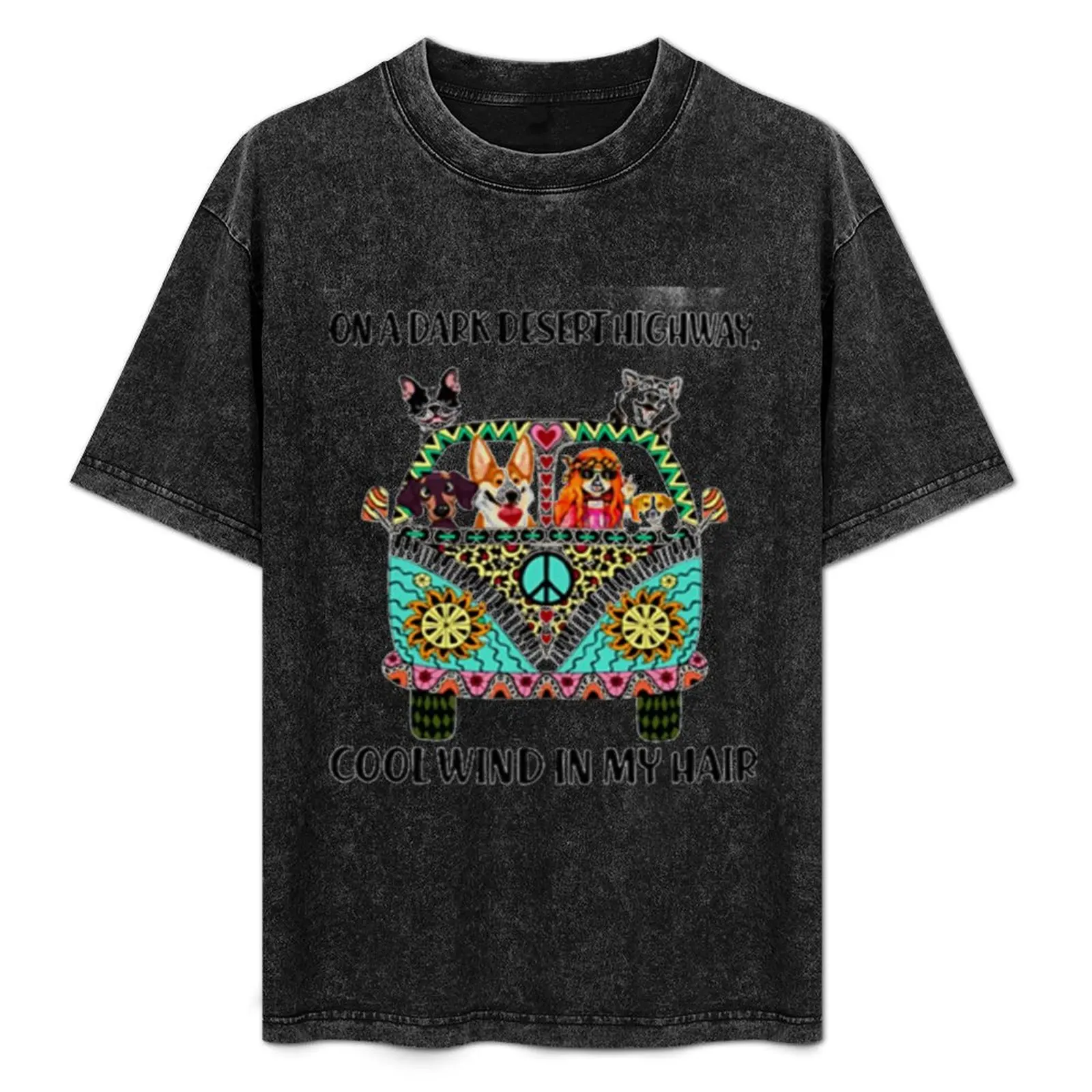 Dogs on a dark desert highway cool wind in my hair T-Shirt Lightweight Running T-Shirt
Dogs on a dark desert highway cool wind in my hair T-Shirt Lightweight Running T-Shirt