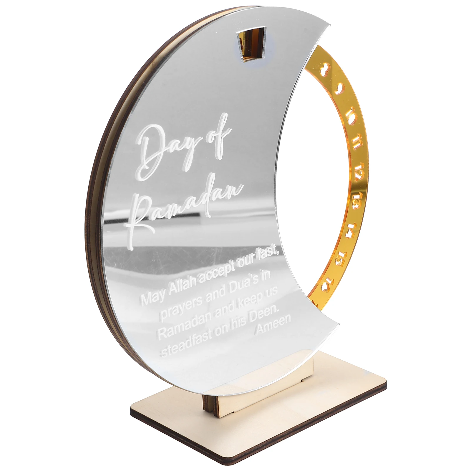 Wooden Countdown Reminder Creative Design Desktop Calendar Rotating nament Festive Decor Ramadan Advent Calendar Eid Wooden
Wooden Countdown Reminder Creative Design Desktop Calendar Rotating nament Festive Decor Ramadan Advent Calendar Eid Wooden
