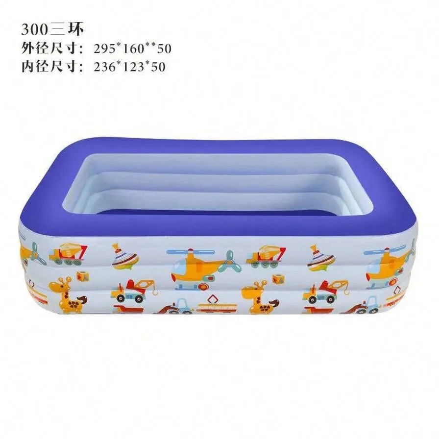 2026hot SeIIing Inflatable Swimming Pool For,Large Family Size Blow Up Pool, Thickened PVC Kiddie Pool For Backyard, Summer Wat
2026hot SeIIing Inflatable Swimming Pool For,Large Family Size Blow Up Pool, Thickened PVC Kiddie Pool For Backyard, Summer Wat