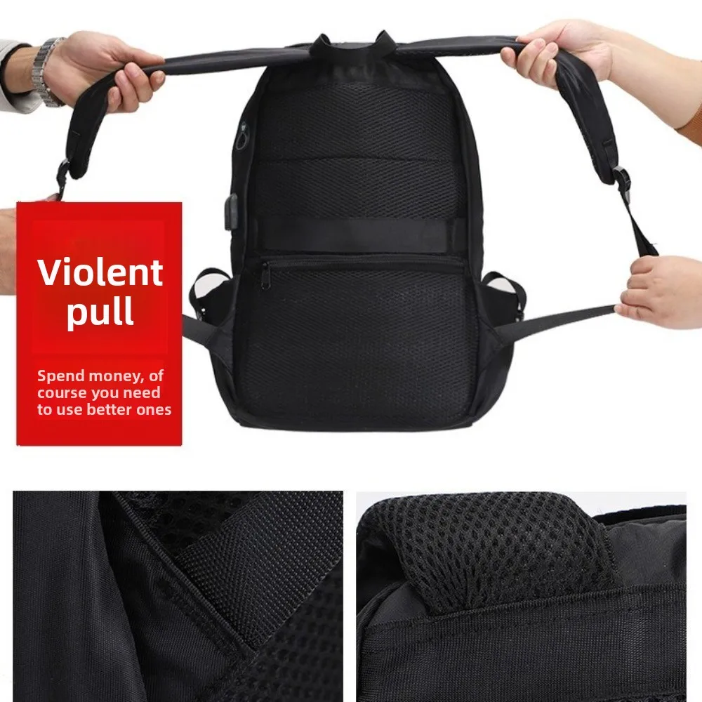 Large-capacity Student School Bag Multi-pocket Fashionable Casual Backpack Nylon Breathable Solid Color Backpack Travel
Large-capacity Student School Bag Multi-pocket Fashionable Casual Backpack Nylon Breathable Solid Color Backpack Travel
