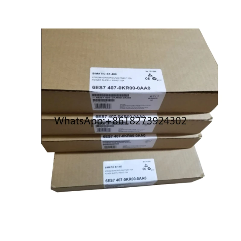 New packaging 1 year warranty 6ES7407-0KR00-0AA0{No.24arehouse spot} Immediately sent
New packaging 1 year warranty 6ES7407-0KR00-0AA0{No.24arehouse spot} Immediately sent