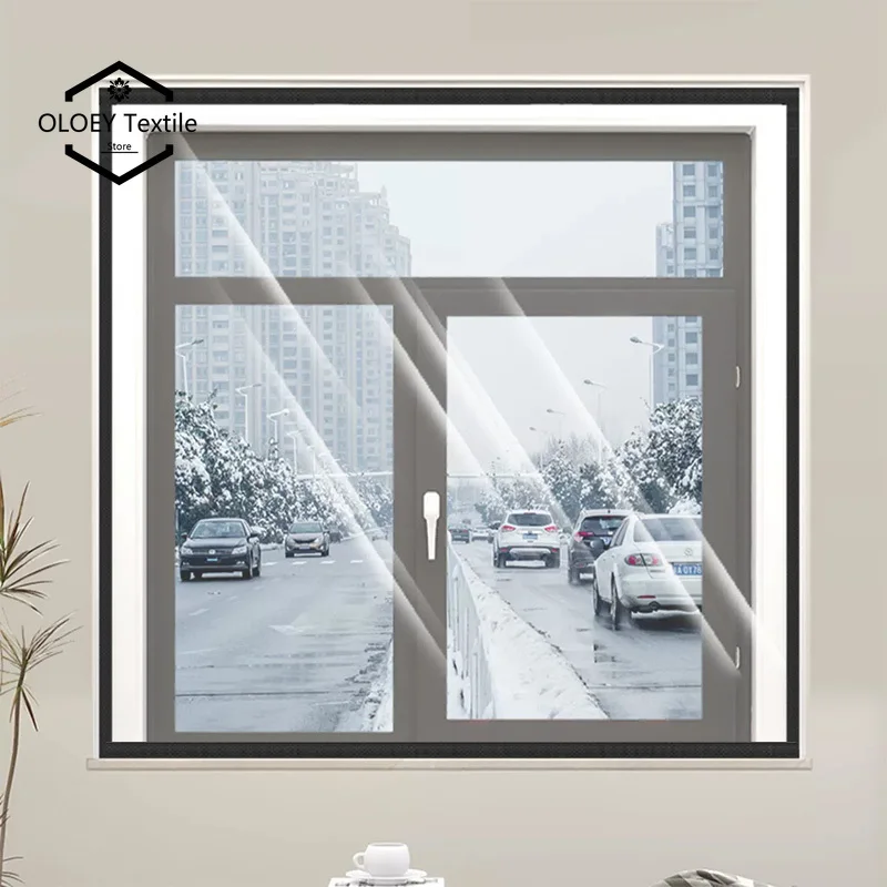 Customizable winter warm curtains, windproof sealed windows, household cold insulation, anti freezing window insulation film
Customizable winter warm curtains, windproof sealed windows, household cold insulation, anti freezing window insulation film