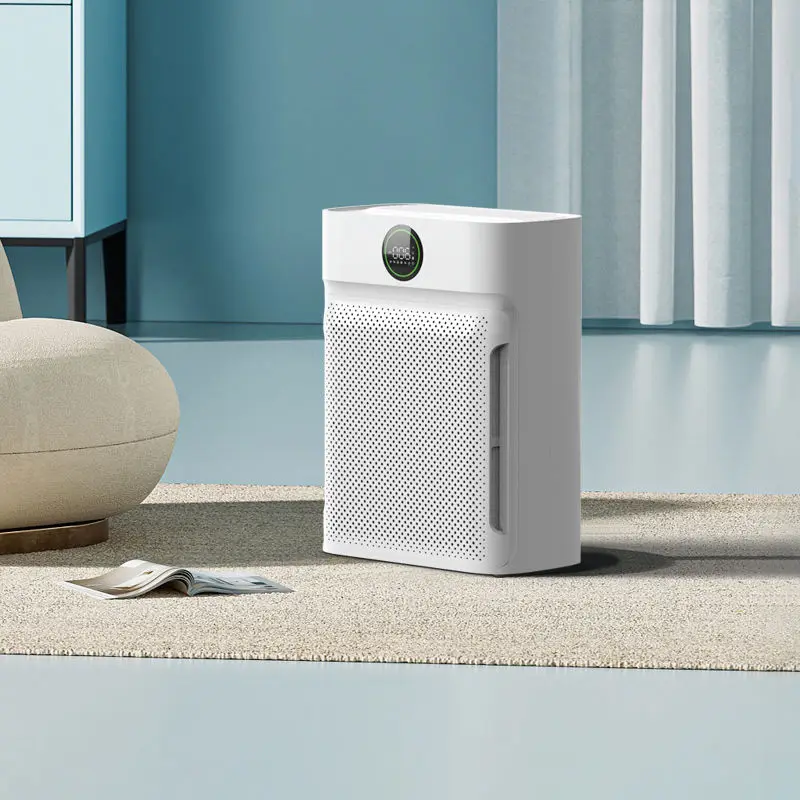 2025 New Design Smart Home Electric Air Purifier With True Hepa 13 Filter Desktop Installation Indoor Pet Air Purifier
2025 New Design Smart Home Electric Air Purifier With True Hepa 13 Filter Desktop Installation Indoor Pet Air Purifier