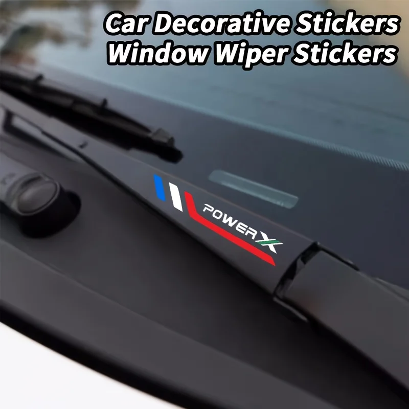 POWER X Tri-Color Stripes Sticker, Waterproof Vinyl Decal, 12cm/4.72in, For Car Side Mirror & Vehicle Body Decor
POWER X Tri-Color Stripes Sticker, Waterproof Vinyl Decal, 12cm/4.72in, For Car Side Mirror & Vehicle Body Decor