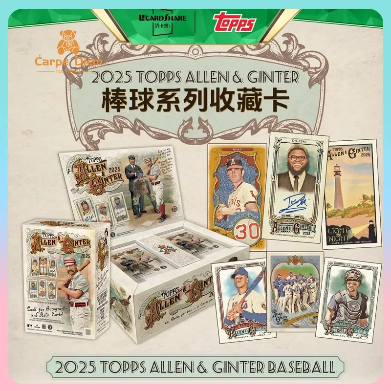Оригинальные бейсбольные топы Allen & Ginter 2025 года, коллекционные коллекционные карточки для хобби/фентов, коллекция бейсбольных звезд, подарок на день рождения Toyboy
Оригинальные бейсбольные топы Allen & Ginter 2025 года, коллекционные коллекционные карточки для хобби/фентов, коллекция бейсбольных звезд, подарок на день рождения Toyboy
