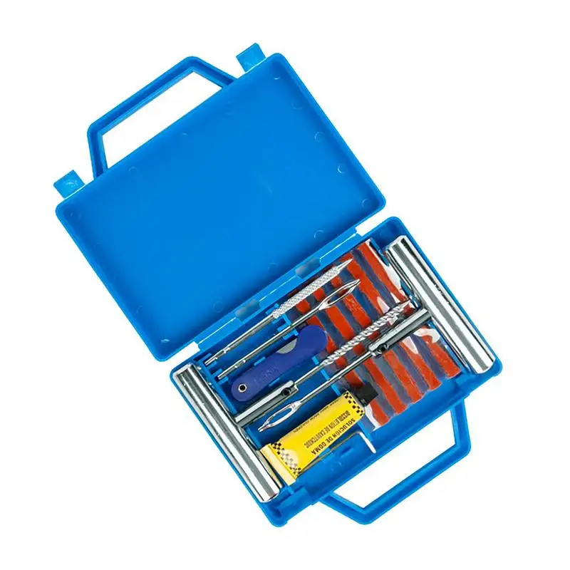 Car Tire Patch Kit Professional Heavy Duty Tire Plug Kit Portable Tire Repair Durable Car Tire Patch Kit For Travel Camping Car
Car Tire Patch Kit Professional Heavy Duty Tire Plug Kit Portable Tire Repair Durable Car Tire Patch Kit For Travel Camping Car