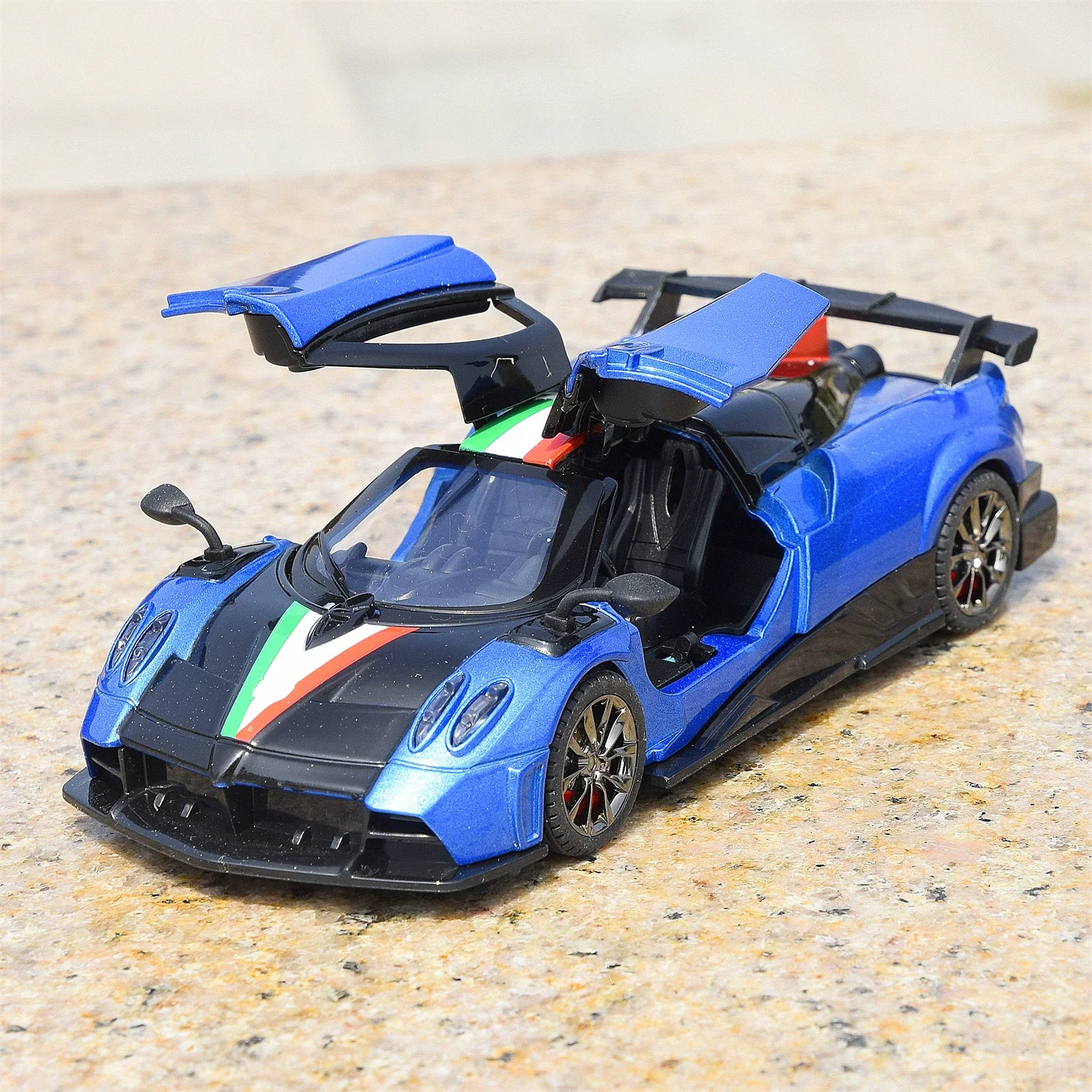 1:32 Huayra Imola Sports Car Alloy Model Diecasts Metal Racing Vehicles Car Model Sound and Light Childrens Toys Gifts
1:32 Huayra Imola Sports Car Alloy Model Diecasts Metal Racing Vehicles Car Model Sound and Light Childrens Toys Gifts