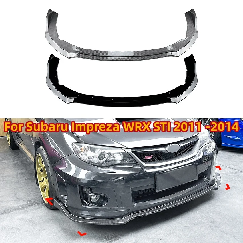 For Subaru Impreza WRX STI 2011 2012 2013 2014 Front Bumper Spoiler Lip Carbon Fiber Look/Gloss Black Car Lower Splitter Blade
For Subaru Impreza WRX STI 2011 2012 2013 2014 Front Bumper Spoiler Lip Carbon Fiber Look/Gloss Black Car Lower Splitter Blade