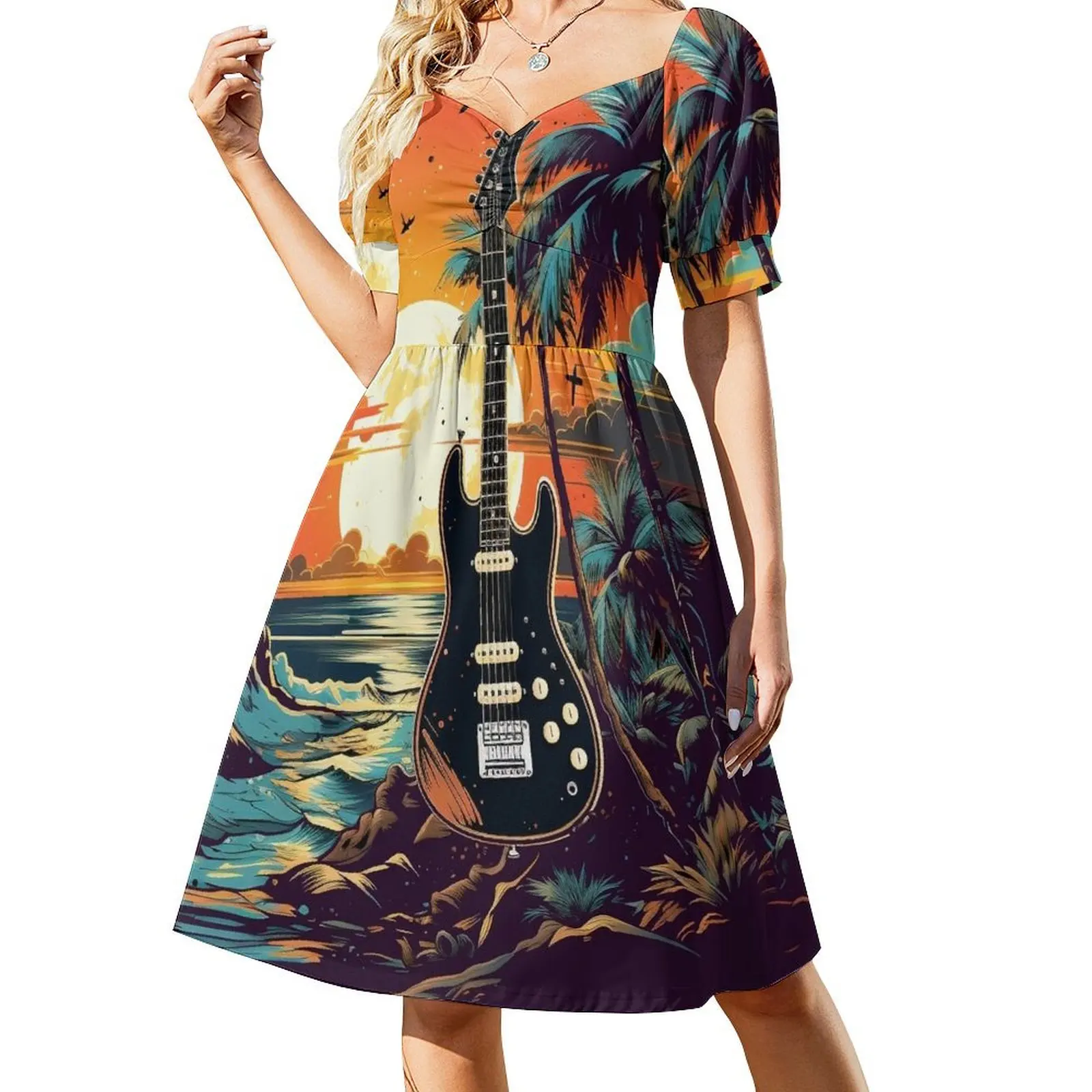 Delta Blues Vibes Short-Sleeved Dress summer clothes for women long dresses for women
Delta Blues Vibes Short-Sleeved Dress summer clothes for women long dresses for women