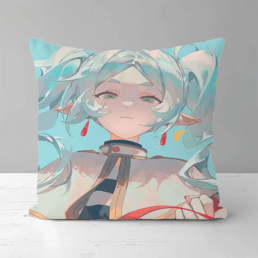 Наволочка в стиле аниме Frieren с двусторонним принтом, чехол для подушки 45x45, декоративные подушки, диван, домашний декор, мягкая наволочка 
Наволочка в стиле аниме Frieren с двусторонним принтом, чехол для подушки 45x45, декоративные подушки, диван, домашний декор, мягкая наволочка