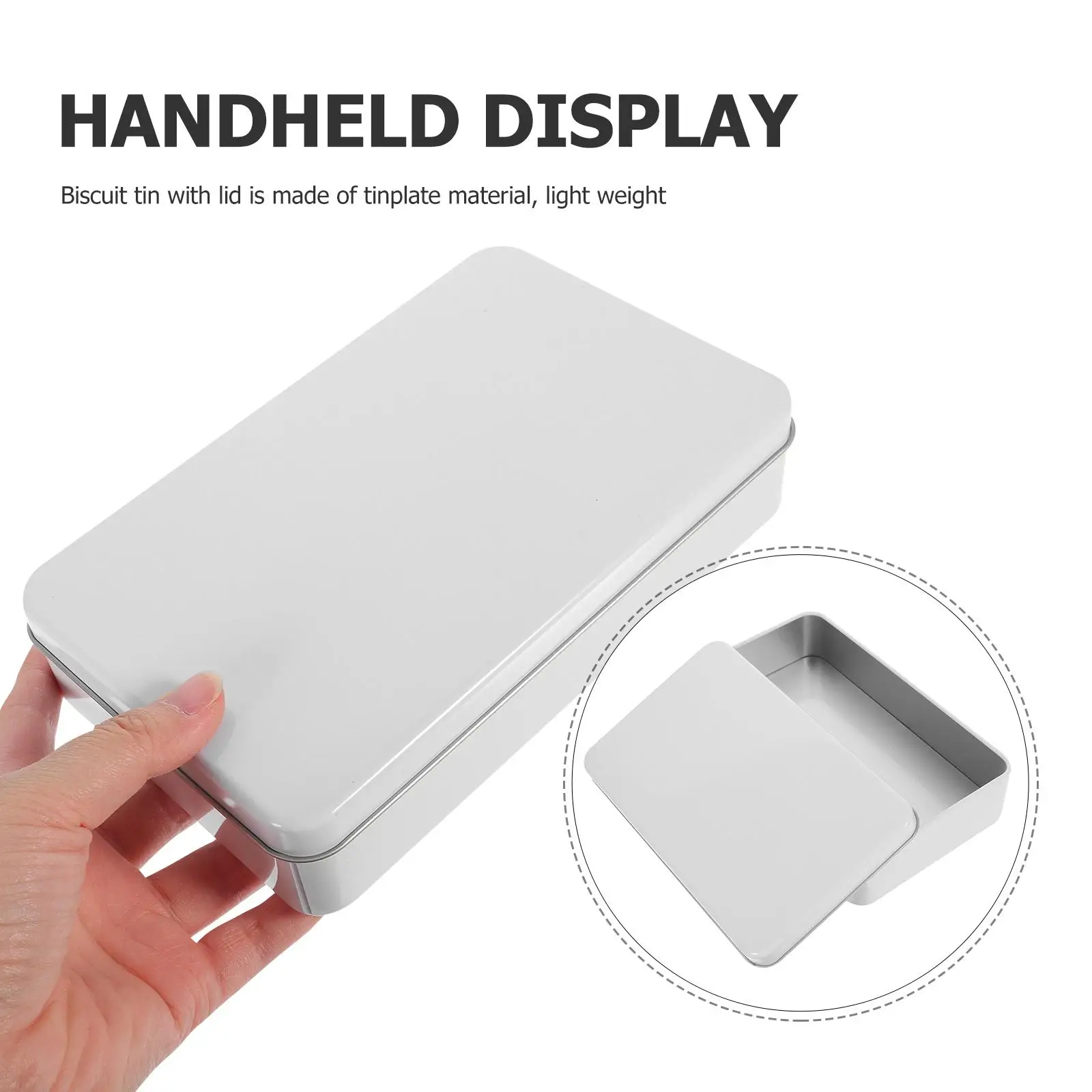 Tiramisu Packaging Box Square Tin 180x110x40mm White Cookie Biscuit Cake Gift Boxes Reusable Storage Container Candy Box
Tiramisu Packaging Box Square Tin 180x110x40mm White Cookie Biscuit Cake Gift Boxes Reusable Storage Container Candy Box