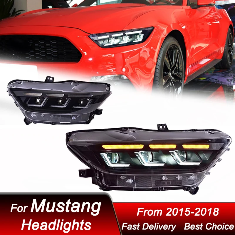 Поп-стайлинг автомобилей, фары для Ford Mustang 2015-2017, новый стиль, полностью светодиодные автомобильные фары в сборе, комплект аксессуаров для линз проектора
Поп-стайлинг автомобилей, фары для Ford Mustang 2015-2017, новый стиль, полностью светодиодные автомобильные фары в сборе, комплект аксессуаров для линз проектора