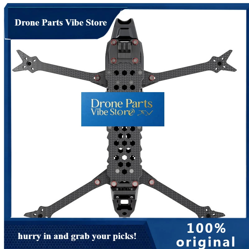 Drone Parts1pcs For GEPRC Crocodile75 V3 Frame For DroneGEP-LC75 V3 7.5Inch Long Range HShaped Stability Structure Carbon Fiber
Drone Parts1pcs For GEPRC Crocodile75 V3 Frame For DroneGEP-LC75 V3 7.5Inch Long Range HShaped Stability Structure Carbon Fiber