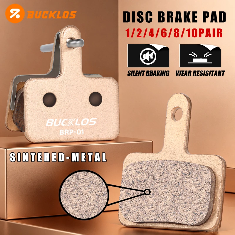 BUCKLOS Sintered-Metal Bicycle Brake Pad Fit B01S/B03S/B05S-RX Bicycle Brake Pads Road MTB Bike Hydraulic Disc Brake Pads
BUCKLOS Sintered-Metal Bicycle Brake Pad Fit B01S/B03S/B05S-RX Bicycle Brake Pads Road MTB Bike Hydraulic Disc Brake Pads
