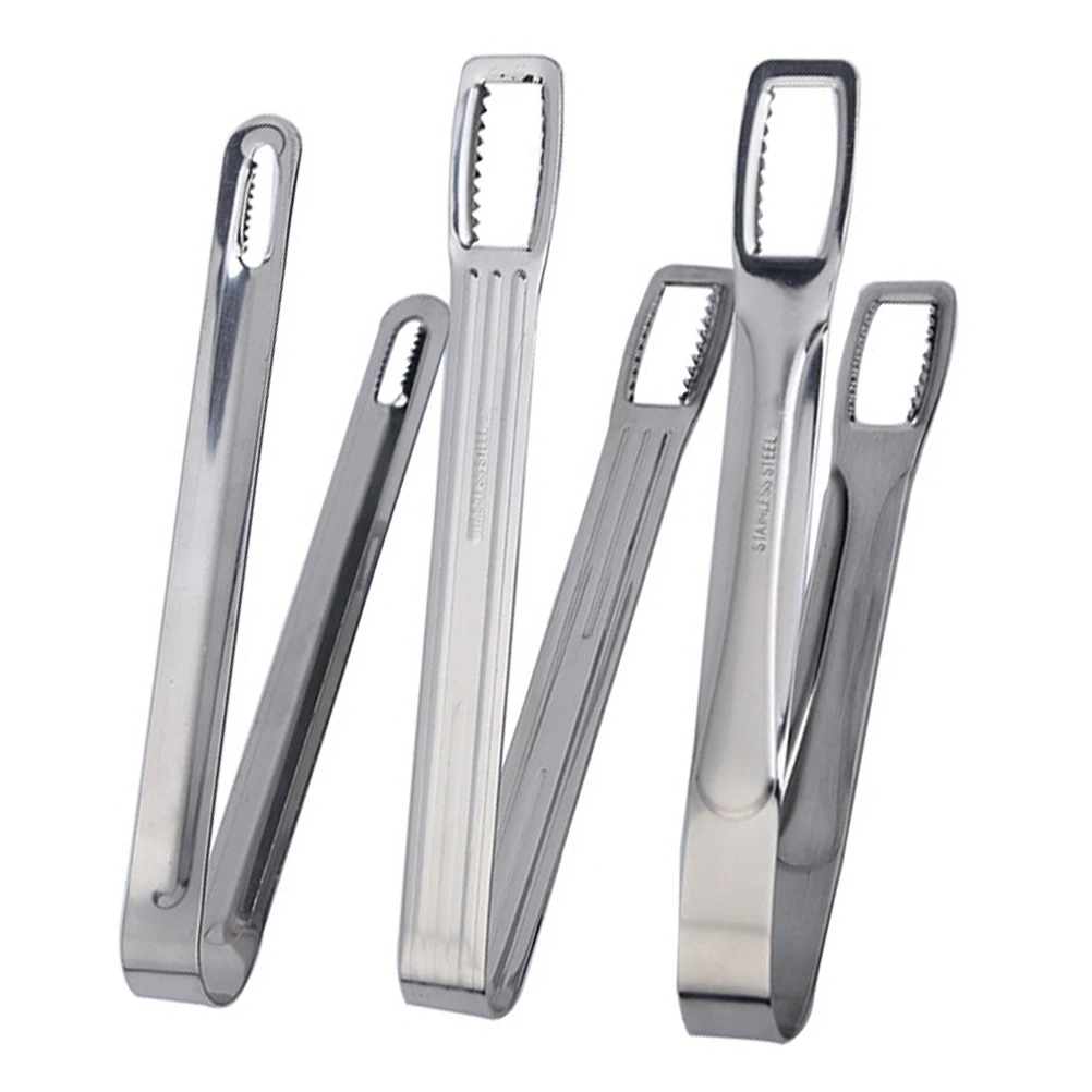 3pcs Stainless Steel Ice Clip Food Tongs Kitchen Tools Heat Resistant Rust Proof Lightweight Home Party Hotel Coffee
3pcs Stainless Steel Ice Clip Food Tongs Kitchen Tools Heat Resistant Rust Proof Lightweight Home Party Hotel Coffee