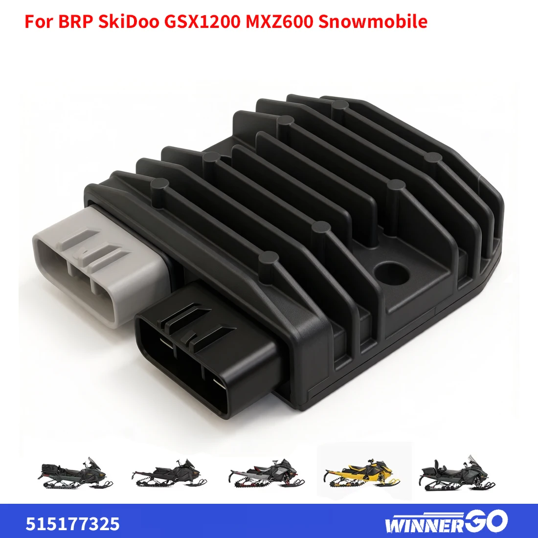Voltage Regulator Rectifier For BRP SkiDoo GSX1200 MXZ600 Snowmobile Skandic Grand Touring Renegade Expeditio Tundra600 1200
Voltage Regulator Rectifier For BRP SkiDoo GSX1200 MXZ600 Snowmobile Skandic Grand Touring Renegade Expeditio Tundra600 1200