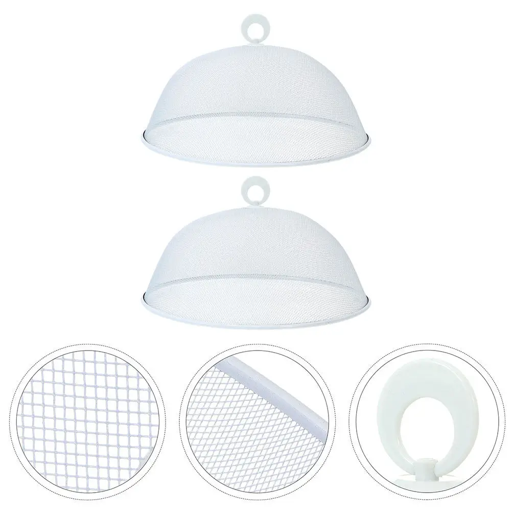 2Pcs Sturdy Food Cover with Smooth Edges Pinstriped Ventilation Holes for Party Picnic Outdoor Use Food Protector Kitchen Supply
2Pcs Sturdy Food Cover with Smooth Edges Pinstriped Ventilation Holes for Party Picnic Outdoor Use Food Protector Kitchen Supply