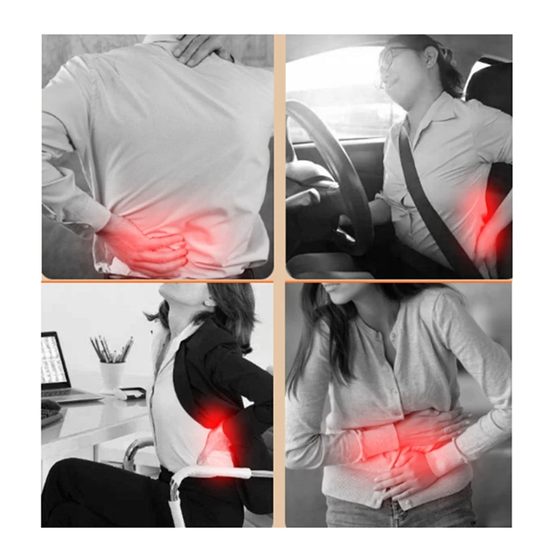 Hot Compress Massage Belt Waist Shake Relieves Back Pain
Hot Compress Massage Belt Waist Shake Relieves Back Pain