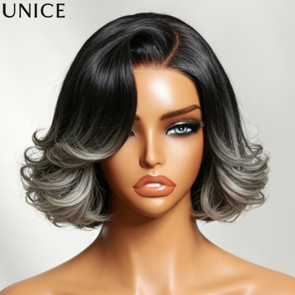 UNice Ash Highlights Loose Wave Wig 200% Density Side Part 7x5 Lace Glueless Human Hair Wig With Feathered Layers & Drawstring
UNice Ash Highlights Loose Wave Wig 200% Density Side Part 7x5 Lace Glueless Human Hair Wig With Feathered Layers & Drawstring