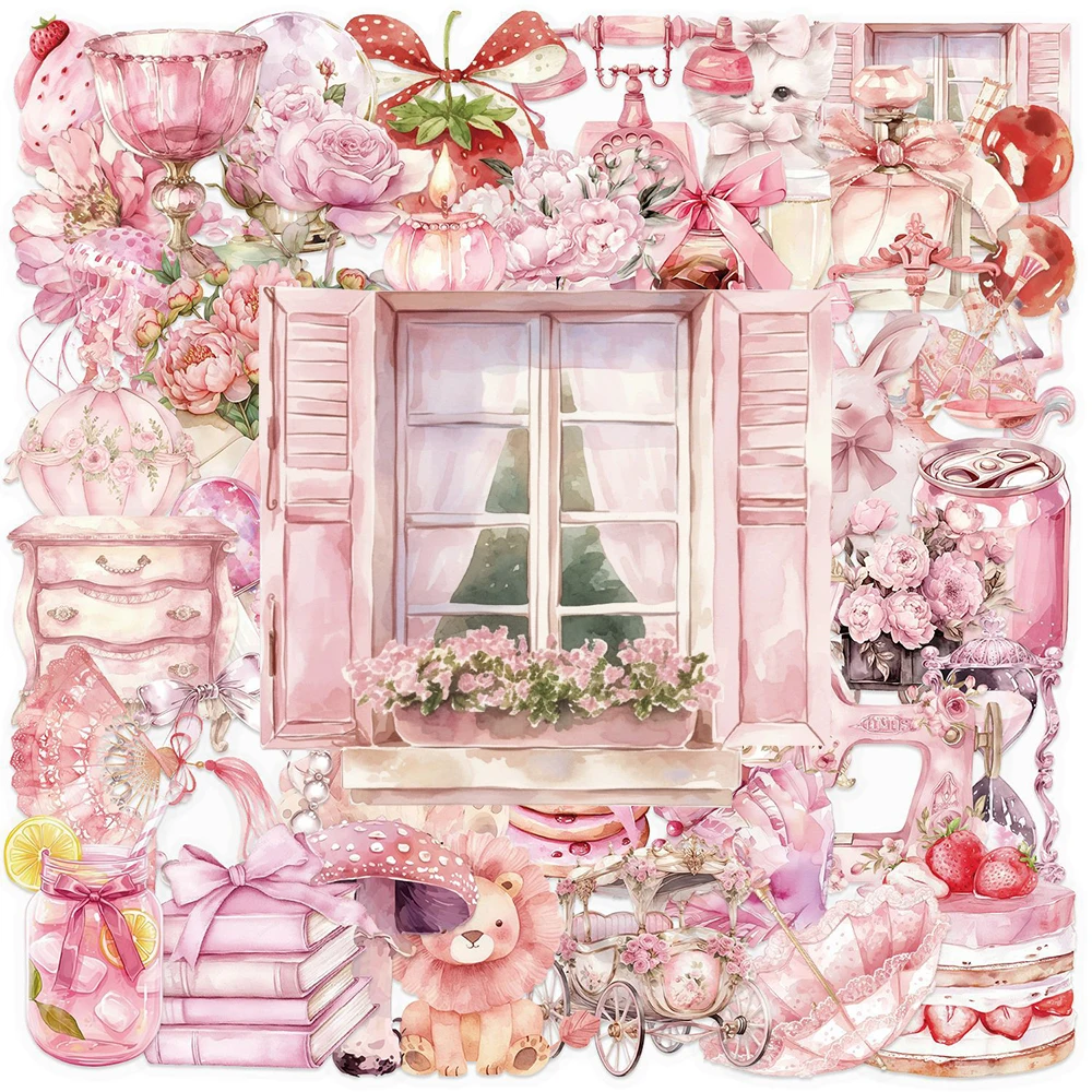 10/30/50pcs Transparent Cute Pink Fairy Tale Aesthetic Stickers Kawaii Girl Decoration Decals Suitcase Notebook Graffiti Sticker
10/30/50pcs Transparent Cute Pink Fairy Tale Aesthetic Stickers Kawaii Girl Decoration Decals Suitcase Notebook Graffiti Sticker