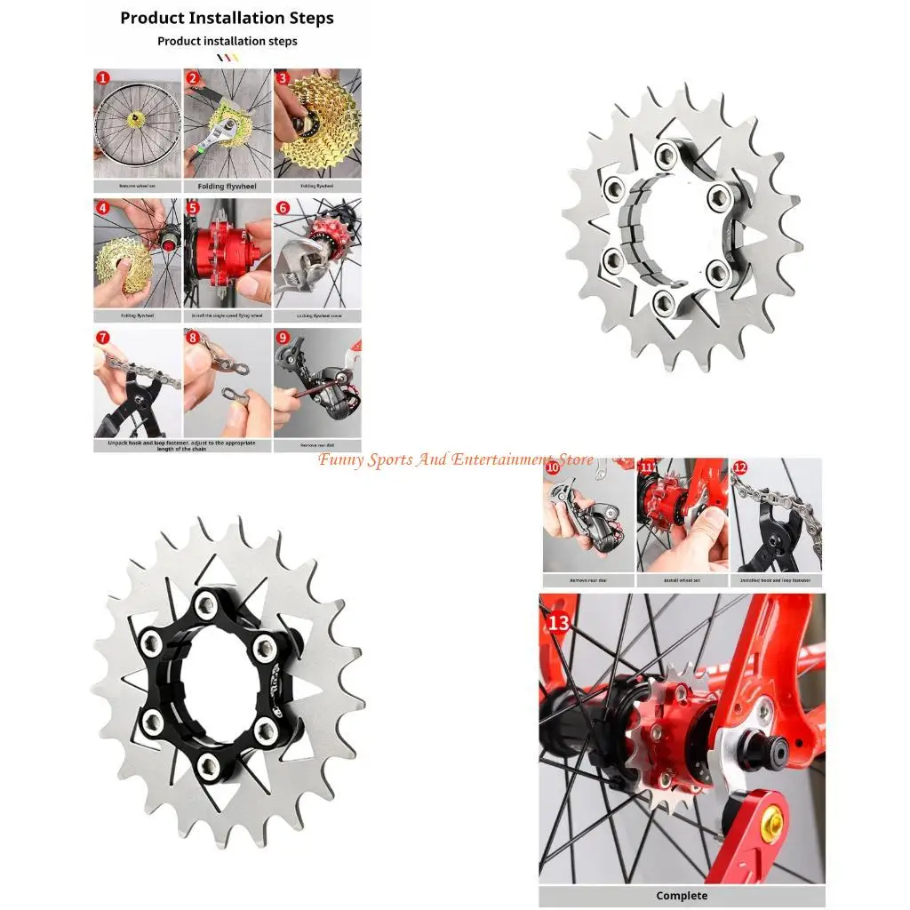 C4DE Road Bike Freewheels High Strength Metal Single Speed Cog Bicycles Sprocket Freewheels Bike Freewheel Tensioner
C4DE Road Bike Freewheels High Strength Metal Single Speed Cog Bicycles Sprocket Freewheels Bike Freewheel Tensioner