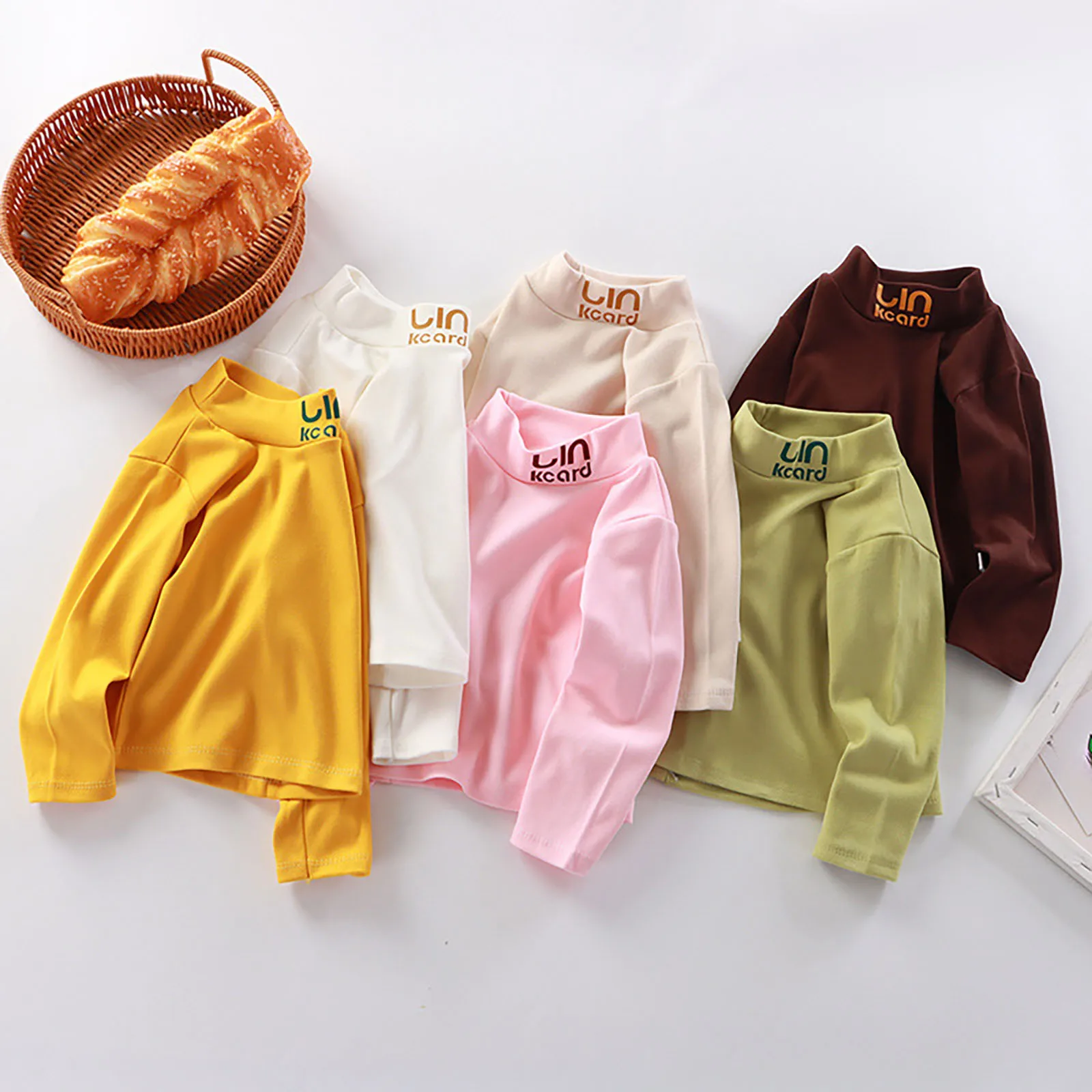 Children's Top De Fleece Stretch Warm Clothes Boys And Girls Baby Long Sleeve High Neck Base Shirt Kids Warm Pullover Sweaters
Children's Top De Fleece Stretch Warm Clothes Boys And Girls Baby Long Sleeve High Neck Base Shirt Kids Warm Pullover Sweaters