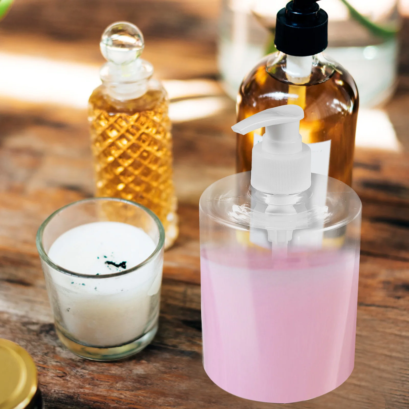 4Pcs Clear Shampoo Dispenser Bottles Press Type Pump for Liquid Soap Lotion Body Wash Easy to Use Portable 500Ml Home Hotel
4Pcs Clear Shampoo Dispenser Bottles Press Type Pump for Liquid Soap Lotion Body Wash Easy to Use Portable 500Ml Home Hotel