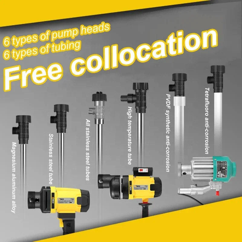 2026 4. f Portable High-viscosity Electric Drum Pump Food Grade 200l Electric Mini Barrel Oil Stick Transfer Pump
2026 4. f Portable High-viscosity Electric Drum Pump Food Grade 200l Electric Mini Barrel Oil Stick Transfer Pump