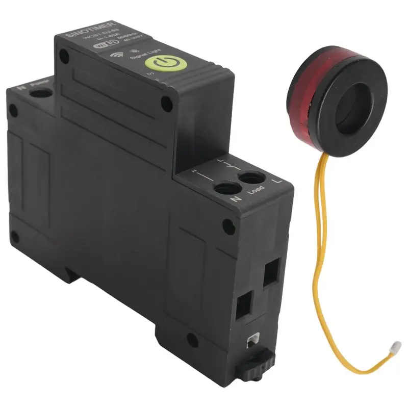 SINOTIMER WIFI Overvoltage And Undervoltage Protector Photovoltaic Bidirectional Energy Meter KWH Metering Time Switch-Hot
SINOTIMER WIFI Overvoltage And Undervoltage Protector Photovoltaic Bidirectional Energy Meter KWH Metering Time Switch-Hot