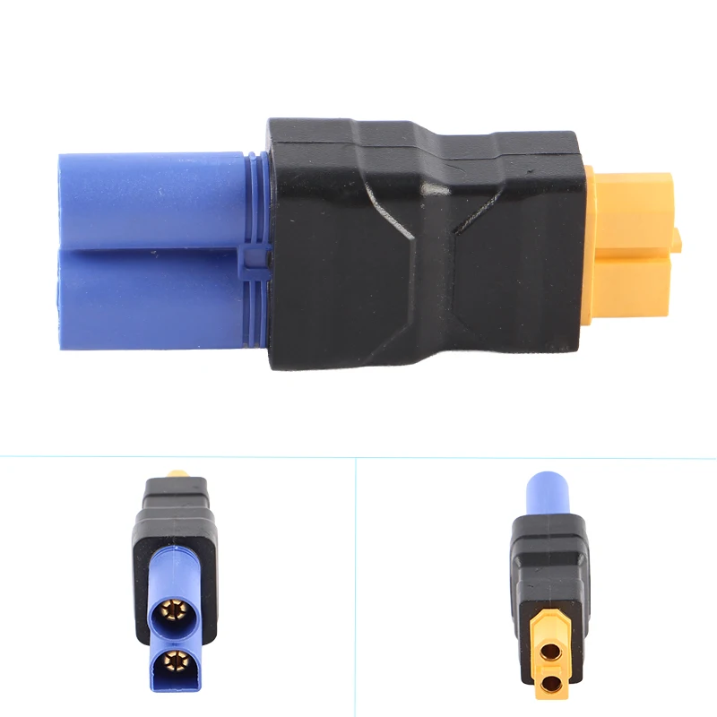 Durable XT60 Female to EC5 Male Conversion Plug Electronic Connector for RC Model FPV Aircraft Lithium Battery Replacement Parts
Durable XT60 Female to EC5 Male Conversion Plug Electronic Connector for RC Model FPV Aircraft Lithium Battery Replacement Parts