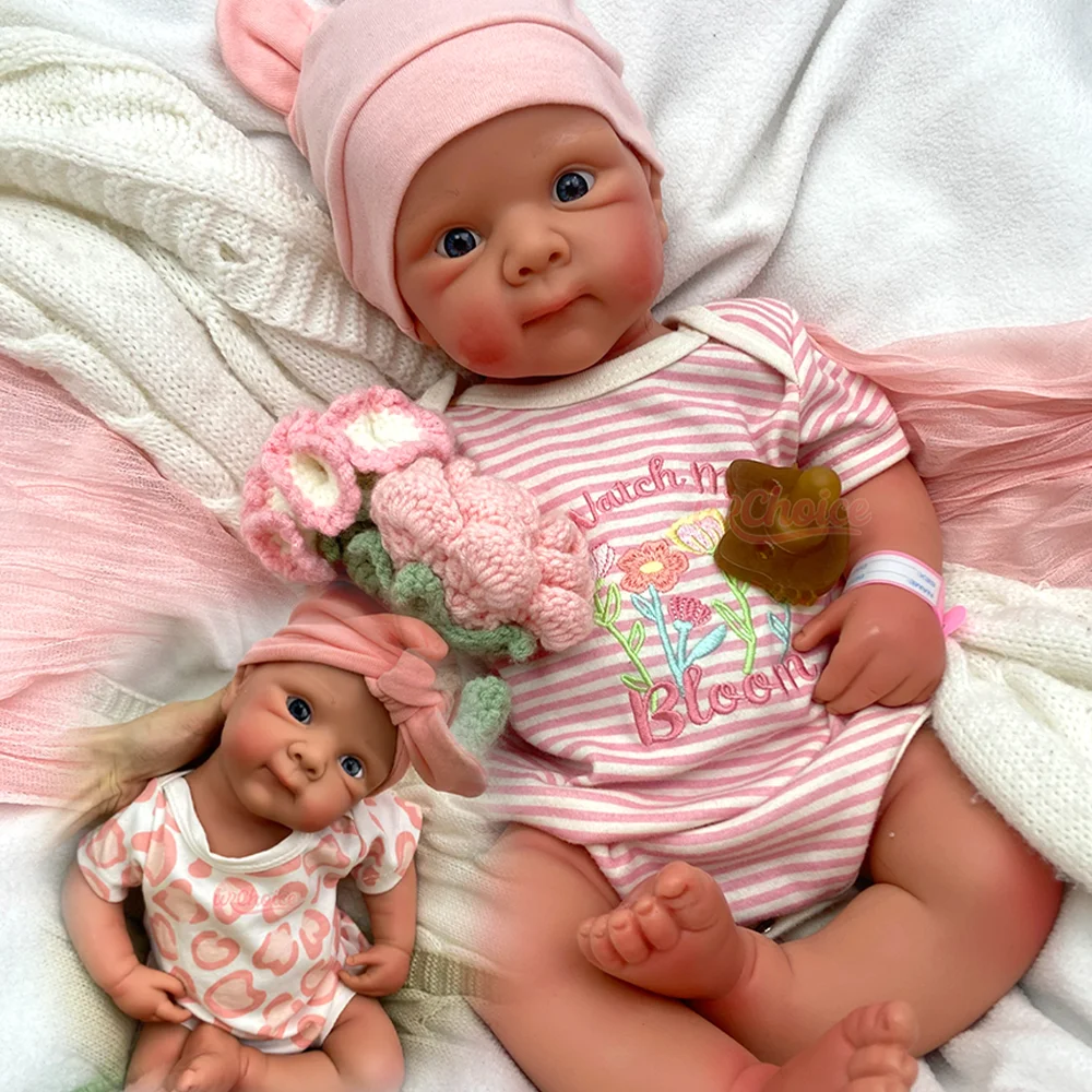 50Cm Lifelike Weighted Silicone Reborn Baby Girl Handmade Open Mouth Newborn Doll Photography Prop Memorable Christmas Gift Doll
50Cm Lifelike Weighted Silicone Reborn Baby Girl Handmade Open Mouth Newborn Doll Photography Prop Memorable Christmas Gift Doll