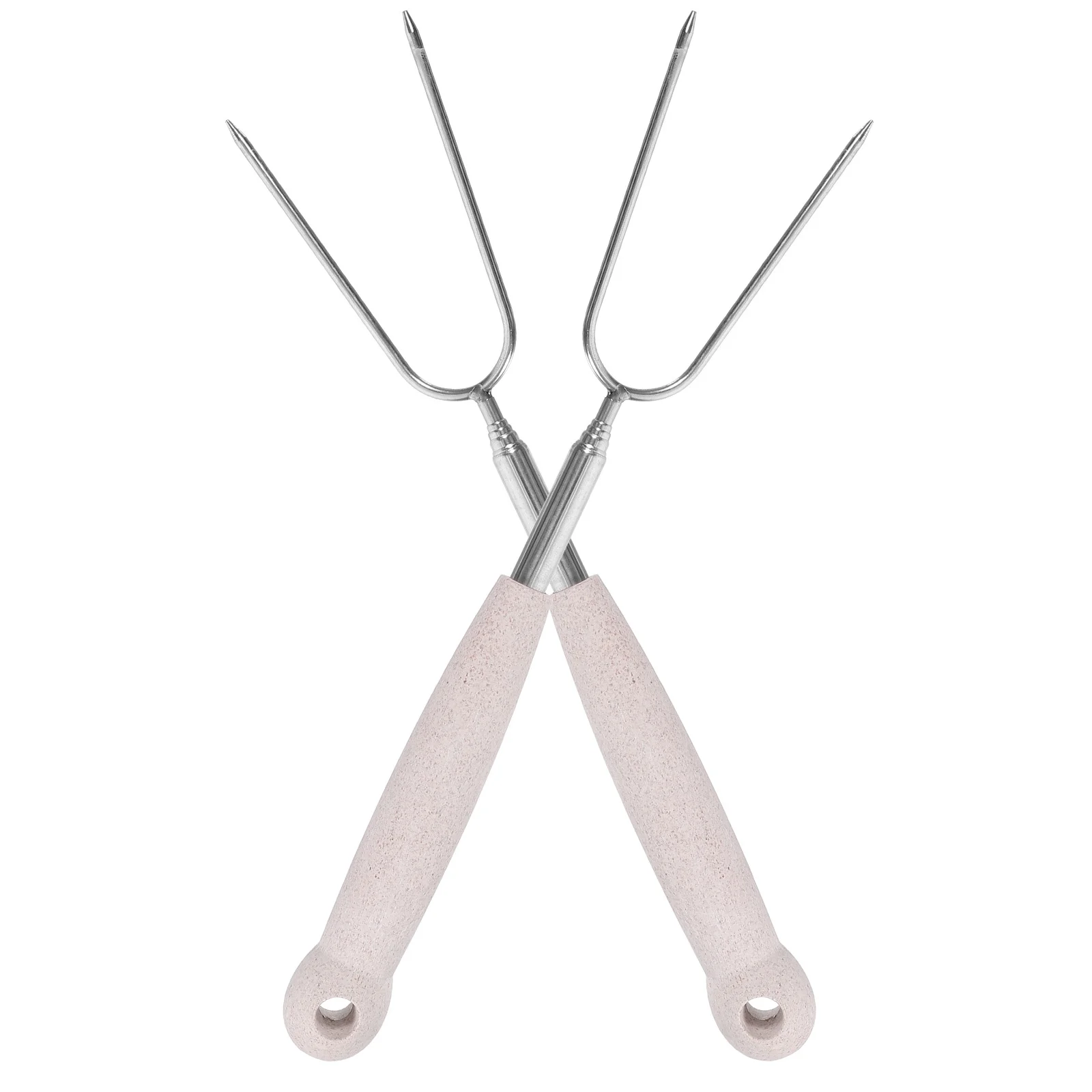 2pcs Stainless Steel Bbq Forks U Shape Meat Skewers For Outdoor Barbecue Camping Grill Tools Roasting Sticks Hot Dog Forks
2pcs Stainless Steel Bbq Forks U Shape Meat Skewers For Outdoor Barbecue Camping Grill Tools Roasting Sticks Hot Dog Forks