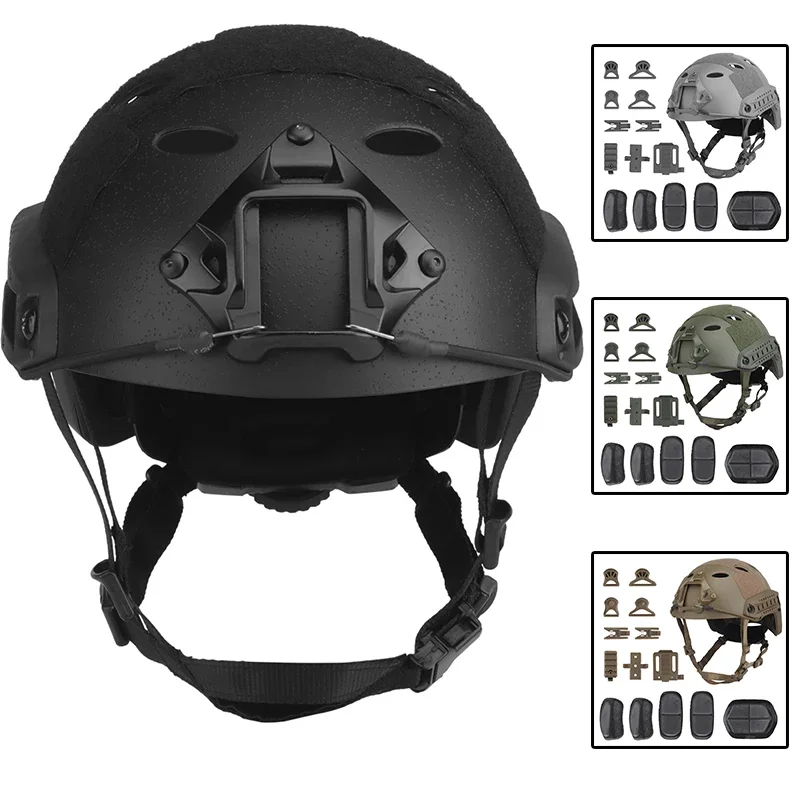 Military Tactical Fast Helmet Hunting Equipment Shooting Protective Helmet Cs Training Wargame Army Combat Safety Helmets Men
Military Tactical Fast Helmet Hunting Equipment Shooting Protective Helmet Cs Training Wargame Army Combat Safety Helmets Men
