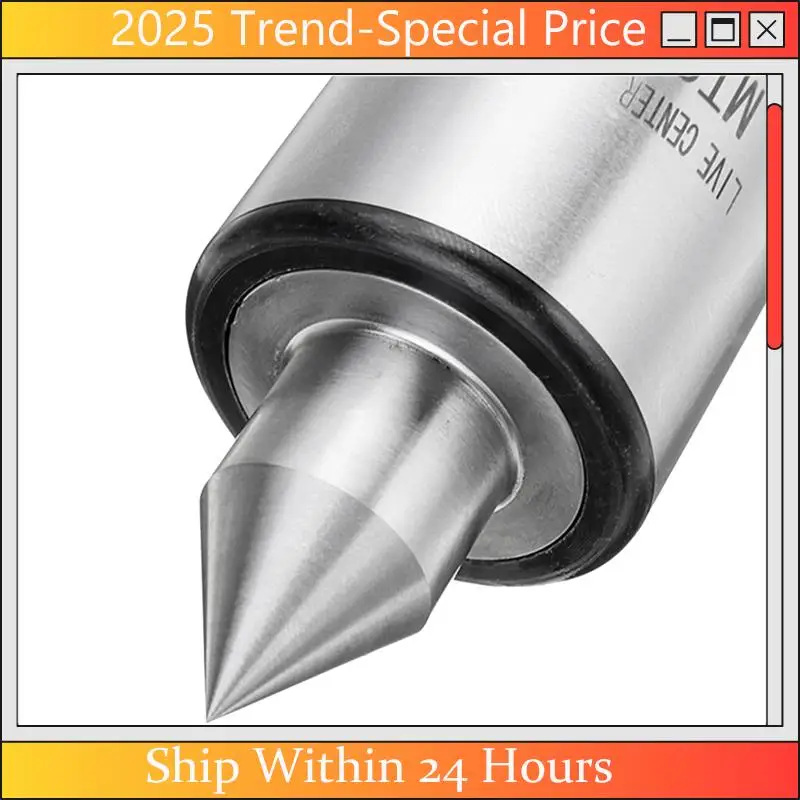 A61Z Deals MT2 0.000197 Inch 60 Degree Steel Lathe Live Center Taper Tool Lathe Live Center Taper Tool
A61Z Deals MT2 0.000197 Inch 60 Degree Steel Lathe Live Center Taper Tool Lathe Live Center Taper Tool
