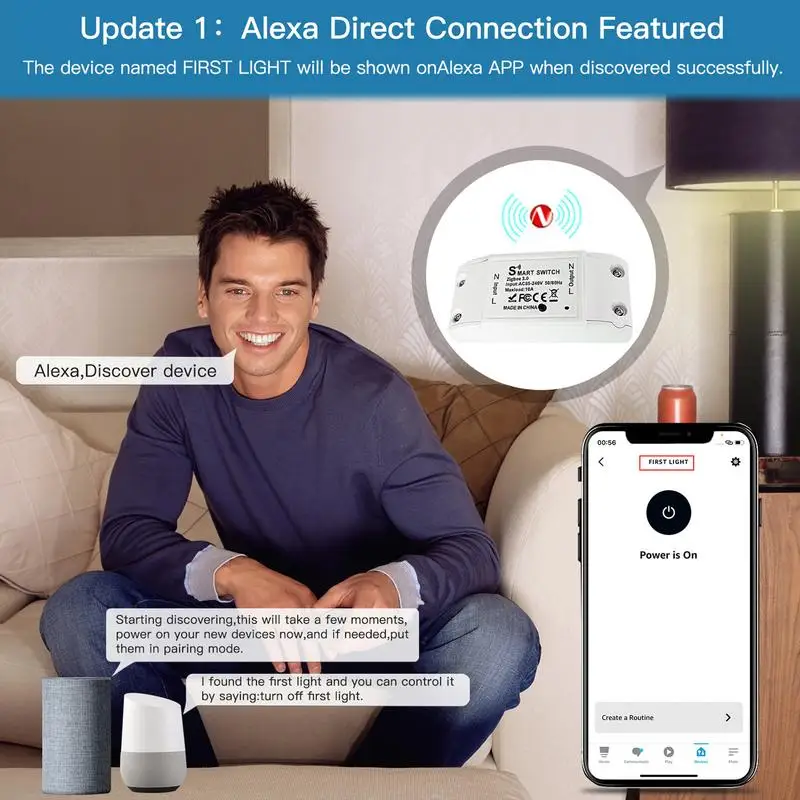Wireless Scene Controller Turn On Off Smart Devices Voice Control Timer Electrical Outlet Supplies For Household Appliances
Wireless Scene Controller Turn On Off Smart Devices Voice Control Timer Electrical Outlet Supplies For Household Appliances