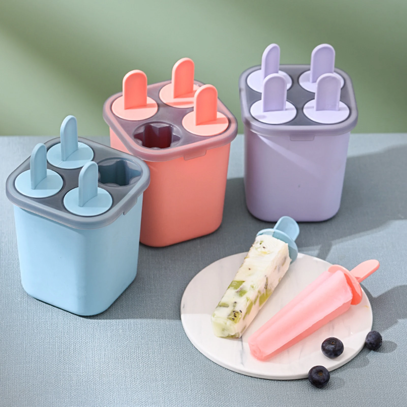 Summer DIY Ice Cream Tools Popsicle Molds Easy Release 8-Cav Ice Pop Molds Popsicle Molds Kitchen Accessories for Children
Summer DIY Ice Cream Tools Popsicle Molds Easy Release 8-Cav Ice Pop Molds Popsicle Molds Kitchen Accessories for Children
