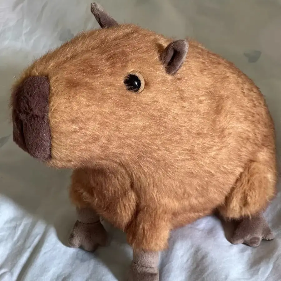 Cute Capybara Plu Toy Reatic Doll Home Decoration Birthday Gift Suitable Soft Snly Stuffed Animal Collectible Item
Cute Capybara Plu Toy Reatic Doll Home Decoration Birthday Gift Suitable Soft Snly Stuffed Animal Collectible Item