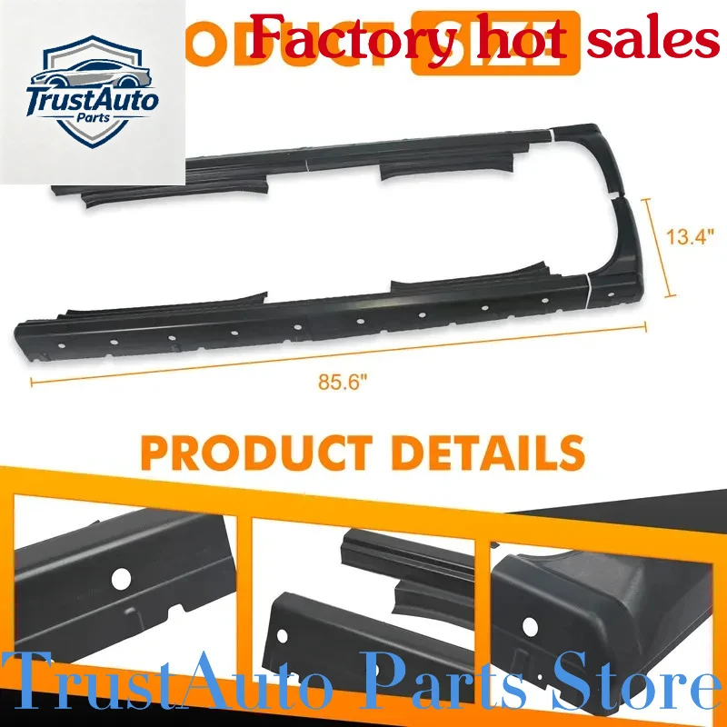 TrustAuto Parts Store Is Having A Hot SaleSteel Pair Of Rocker Panel & C Corners - Crew C Pickup
TrustAuto Parts Store Is Having A Hot SaleSteel Pair Of Rocker Panel & C Corners - Crew C Pickup