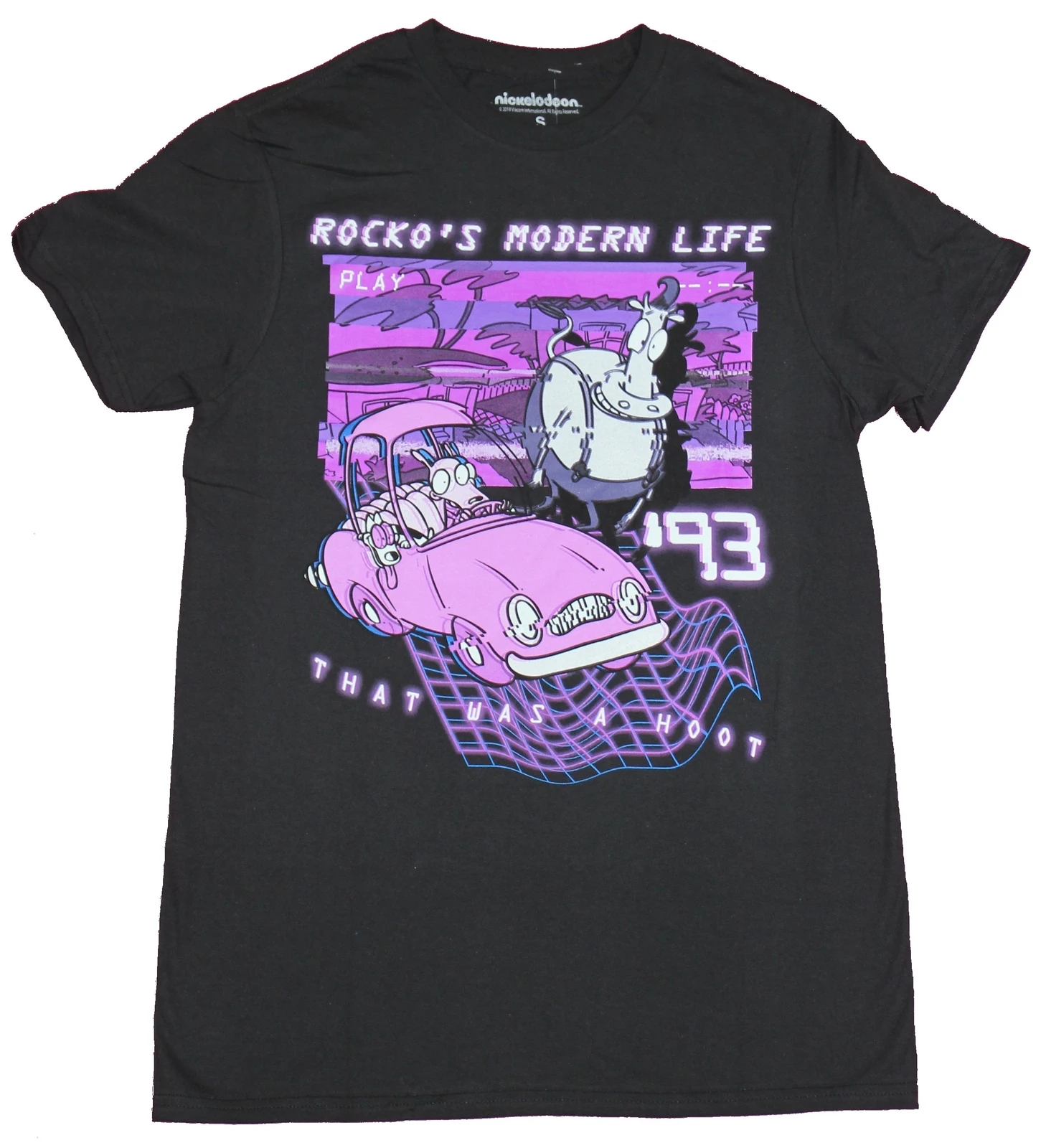 Новая футболка для взрослых Rocko's Modern Life 93, фиолетовая, воспроизведение, которое была хута
Новая футболка для взрослых Rocko's Modern Life 93, фиолетовая, воспроизведение, которое была хута