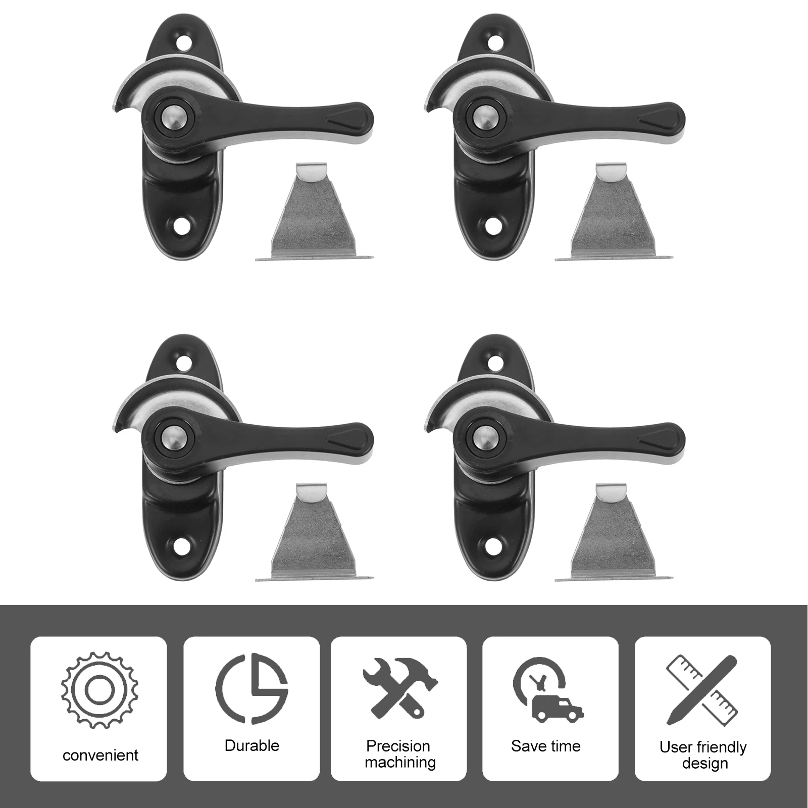 4 set Window Locks Child Safety Sliding Window Lock Anti Theft Sliding Door Hooks Security Hardware Glass Clamp Replacement
4 set Window Locks Child Safety Sliding Window Lock Anti Theft Sliding Door Hooks Security Hardware Glass Clamp Replacement