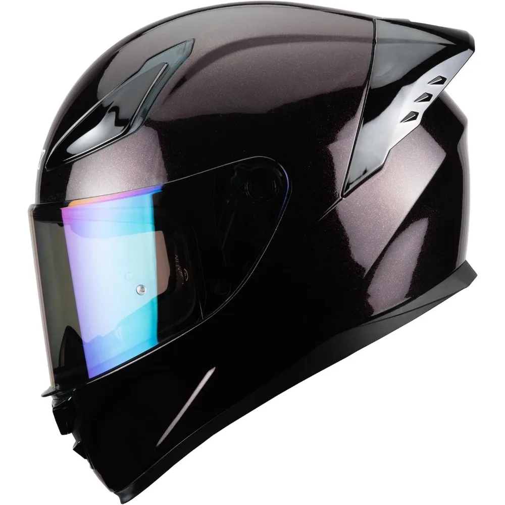 Full Face Motorcycle Helmet DOT Approved Pinlock Ready Intercom Slot for Street Racing Men Women
Full Face Motorcycle Helmet DOT Approved Pinlock Ready Intercom Slot for Street Racing Men Women