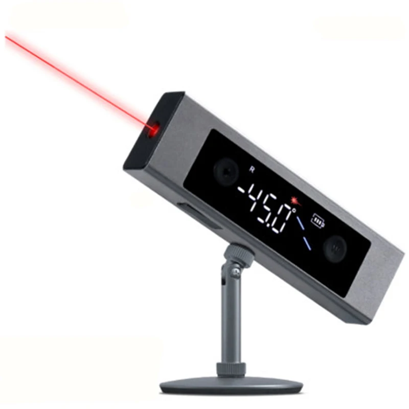 Double Laser Angle Projector Decoration Hand-held Ranging High-precision LED Screen Digital Display Angle Laser Protractor
Double Laser Angle Projector Decoration Hand-held Ranging High-precision LED Screen Digital Display Angle Laser Protractor