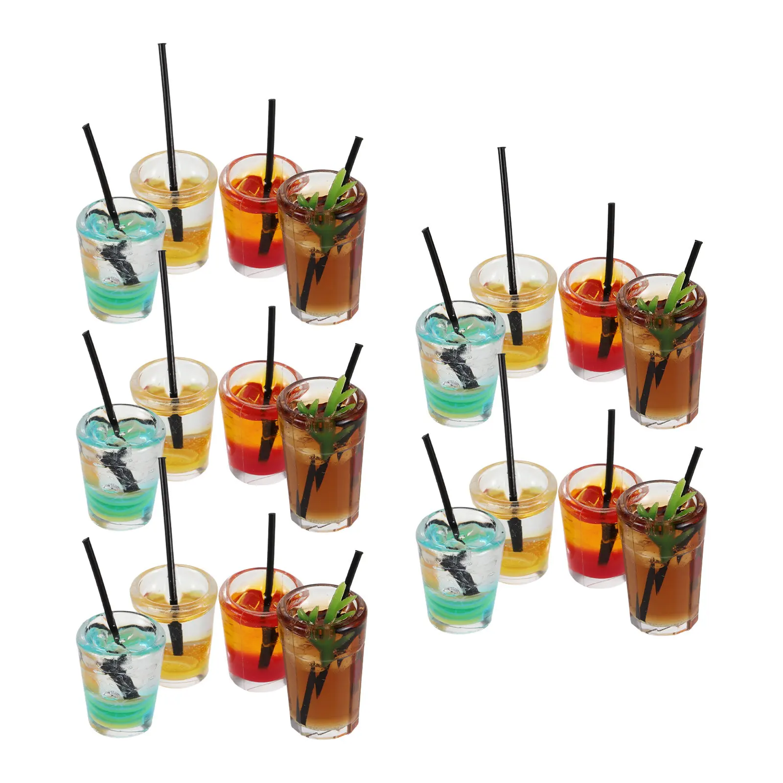 20Pcs Miniature Tea Drink Set Realistic Transparent Cups for Dollhouse Kitchen Decor Miniature Coffee Shop Accessory Resin Mini
20Pcs Miniature Tea Drink Set Realistic Transparent Cups for Dollhouse Kitchen Decor Miniature Coffee Shop Accessory Resin Mini