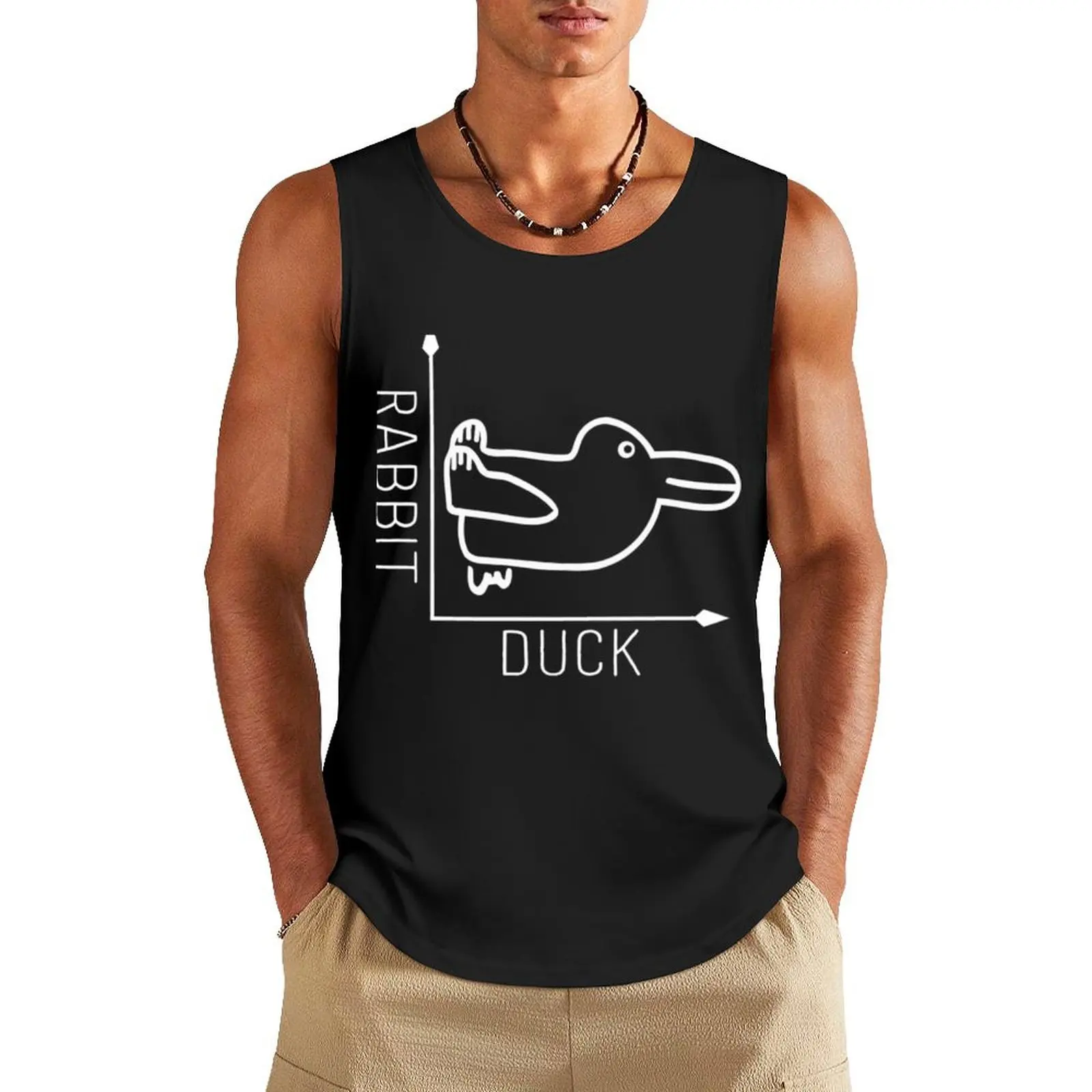 Wittgenstein Rabbit Duck Illusion Tank Top gym shirt man bodybuilding man
Wittgenstein Rabbit Duck Illusion Tank Top gym shirt man bodybuilding man