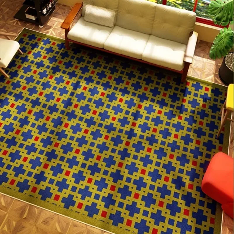Modern Green Living Room Large Area Carpet Minimalist Geometric Bedroom Rug Retro Removable Mat Anti-slip Machine Washable Rugs
Modern Green Living Room Large Area Carpet Minimalist Geometric Bedroom Rug Retro Removable Mat Anti-slip Machine Washable Rugs