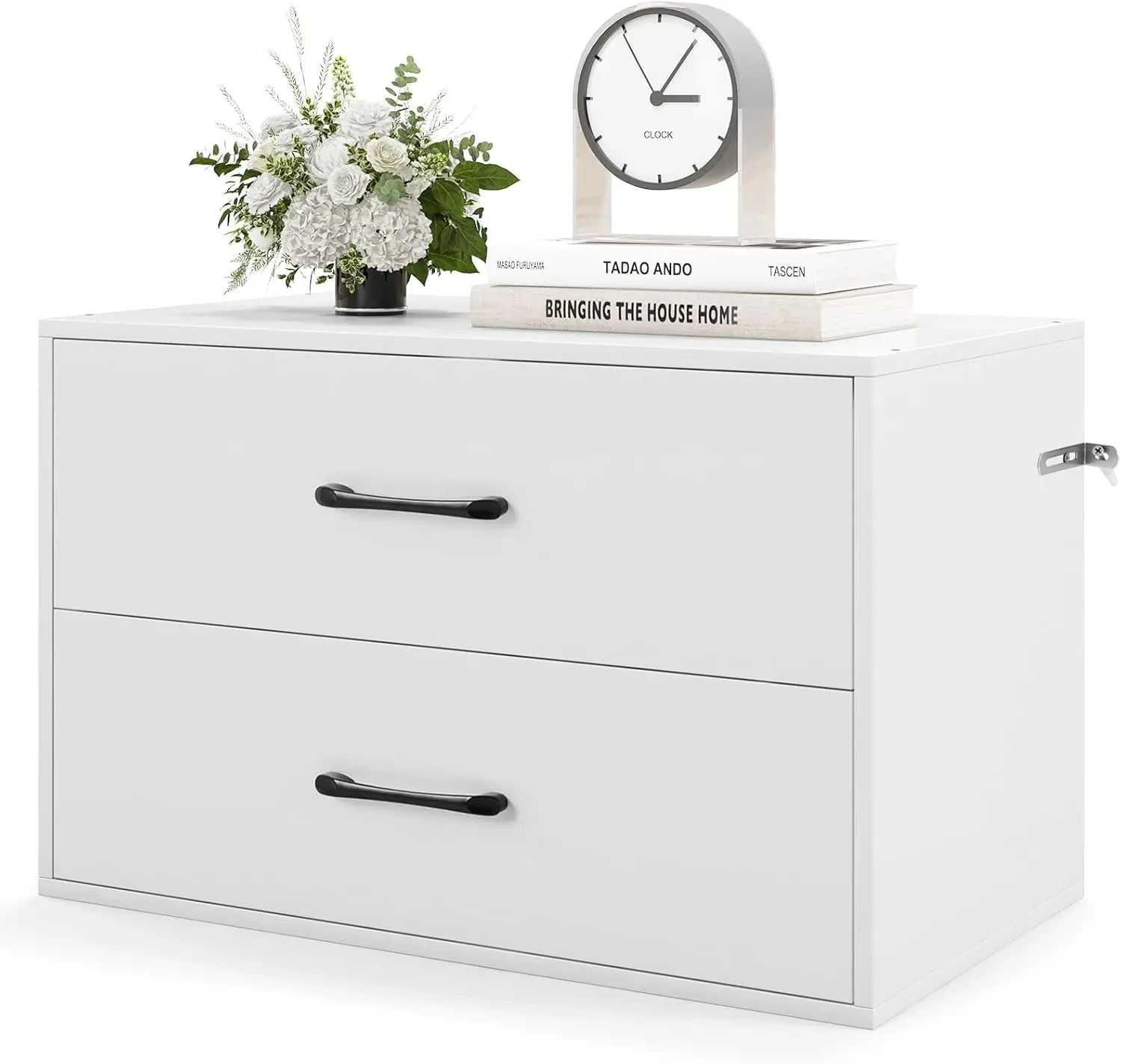 Two Drawer Storage Cabinet w/Handles & Anti-Topping Device, Small Dresser Chest of 2 Drawers for Closet Bedroom (1, White)
Two Drawer Storage Cabinet w/Handles & Anti-Topping Device, Small Dresser Chest of 2 Drawers for Closet Bedroom (1, White)
