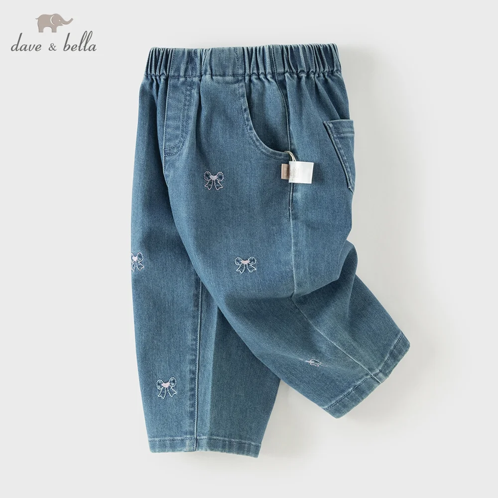 Джинсы детские Dave Bella, синие, для девочек, осенне-весенние, из хлопка, эластичные, с бантом, повседневные, для улицы DB1260662
Джинсы детские Dave Bella, синие, для девочек, осенне-весенние, из хлопка, эластичные, с бантом, повседневные, для улицы DB1260662